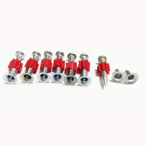 Clous collés à tête ronde en plastique, à tige annelée, galvanisés à chaud, 21 degrés, 2 3/8 x 0,120 pouces - Product Image 1