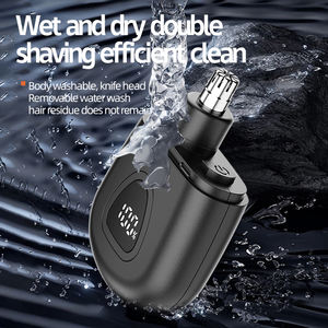 Tondeuse à <span class=keywords><strong>poils</strong></span> <span class=keywords><strong>de</strong></span> <span class=keywords><strong>nez</strong></span> électrique alimentée <span class=keywords><strong>pour</strong></span> hommes et femmes rasoir à sourcils domestique ciseaux dissolvant <span class=keywords><strong>de</strong></span> rasoir - Product Image 3