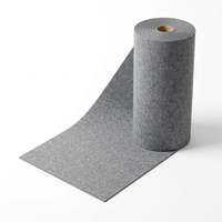 Tapis d'exposition en polyester direct usine, rouleau de moquette aiguilletée à prix de gros pour stand de salon professionnel, commande en gros
