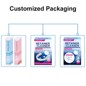 Cure odontoiatriche 30 pezzi antibatterico per la pulizia della protesi per protesi - Product Image 5