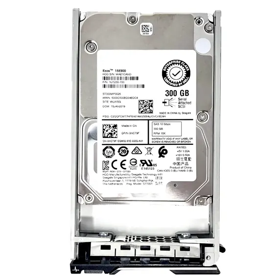 400-AJRO NEW DEXX 300GB 15K SAS 12Gbps 2.5 inch Hard Drive for PowerEdge Server