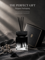 Diffuseur de parfum d'ambiance de luxe, ensemble diffuseur d'arômes, parfum longue durée, bouteille en verre décorative, parfum personnalisé OEM/ODM