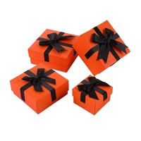 Boîte cadeau exquise pour bijoux, boîte à boucles d'oreilles et colliers