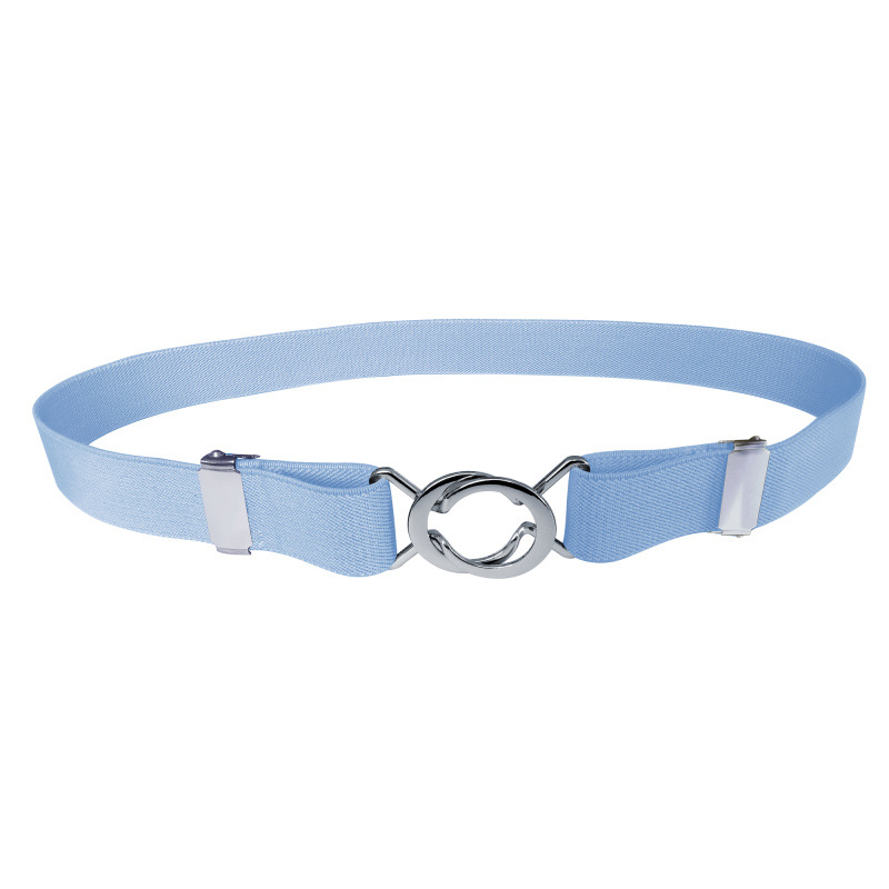Nouveau ceinture-08 bleu clair-40-135cm