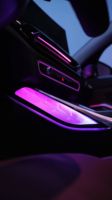 Kit d'éclairage d'ambiance style cristal pour console centrale ICarsin pour BMW I3 I4 G80 G82 G20 G22 G42, amélioration de l'éclairage automobile