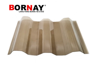 Lámina <span class=keywords><strong>de</strong></span> <span class=keywords><strong>Techo</strong></span> Corrugada <span class=keywords><strong>de</strong></span> PC Transparente, Panel <span class=keywords><strong>de</strong></span> Policarbonato <span class=keywords><strong>de</strong></span> Alta Transmitancia para Cultivo <span class=keywords><strong>de</strong></span> Plantas en Invernadero - Product Image 1