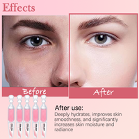 OEM ODM Glutathion Collagène Acide Hyaluronique Saumon ADN PDRN Ampoule Intensive Rose Sérum Intensif Jour Ampoule B
