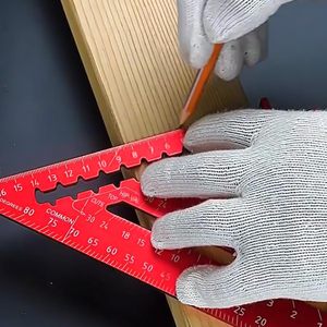 Règle <span class=keywords><strong>de</strong></span> mesure glissière combinaison règle carrée charpentier outil carré dessin Angles ligne règle plaque travail du bois carré - Product Image 3