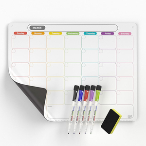 2023Nouveau produit réfrigérateur <span class=keywords><strong>plan</strong></span> hebdomadaire calendrier aimant autocollant <span class=keywords><strong>pour</strong></span> réfrigérateurs - Product Image 4