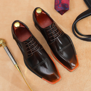 Zapatos de Hombre Retro Casuales de Cuero Genuino al por Mayor, Transpirables, Ligeros, de Piel de Vacuno, con Diseño de Ladrillo Tallado, Estilo Vintage - Product Image 2