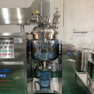 เครื่องผสมอัตโนมัติระบบไฮดรอลิก 100 ลิตร พร้อมมอเตอร์ AC วัสดุ SUS316L สำหรับเครื่องสำอาง เคมีภัณฑ์ โลชั่น ครีม และยาขี้ผึ้ง - Product Image 5