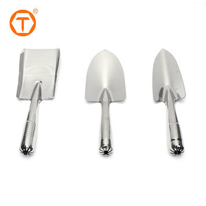 Pala Plana Cuadrada de Acero Inoxidable para Jardín, Mini Pala para Flores, Herramienta para Cavar y Trabajar en el Jardín - Product Image 1