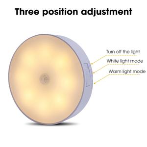 Lámparas LED con Sensor de Movimiento para Gabinetes de Cocina, Lámpara de Pared Inteligente Recargable por USB, Luces Nocturnas para Armarios - Product Image 3