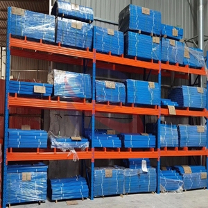 Scaffalatura Metallica Resistente per Stoccaggio Industriale, Ripiani Metallici per Progetti di Scaffalature Portapallet - Product Image 1