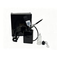 Aerógrafo Inalámbrico con Batería de Gran Capacidad de 3600 mAh, Kit de Compresor, Pistola de Pulverización para Cuidado de la Piel, Manualidades, Peluquería, Uñas, Tatuajes, Herramientas de Salón