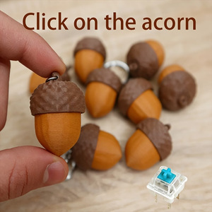 Jouet anti-stress 3D imprimé en forme de gland, modèle SDM29, ornement de bureau et de maison, pendentif et porte-clés, cadeau pour adulte - Product Image 1
