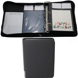 Classeur transparent pour cartes, porte-cartes <span class=keywords><strong>de</strong></span> vœux pour souvenirs <span class=keywords><strong>de</strong></span> fêtes et <span class=keywords><strong>de</strong></span> remise <span class=keywords><strong>de</strong></span> diplômes - Product Image 1