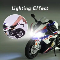 Modèles de motos en alliage en gros d'usine, jouets de simulation de moto, modèle de moto S1000RR en métal moulé sous pression, modèle de voiture en métal moulé sous pression