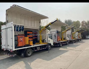 Multiple usage Chine Sinotruk Howo mini Camion de réparation mobile 4x2 Camion de service d'atelier mobile Camion d'entretien - Product Image 3