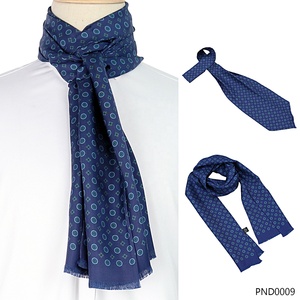 Nouveau Bleu Or Paisley <span class=keywords><strong>Ascot</strong></span> Cravate Hommes Cravate Bulev Hommes Soie Formelle Bleu Cravate <span class=keywords><strong>Homme</strong></span> Mariage Floral Noir <span class=keywords><strong>Ascot</strong></span> Écharpe - Product Image 2
