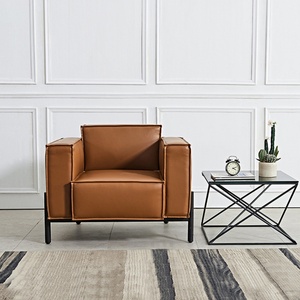 Guangzhou Factory <b>Sofa</b> Set <b>Cover</b> Wooden Modern Luxury Classic Office Genuine Leather <b>Sofa</b> - Product Image 6