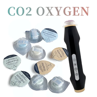Nouvel Ensemble de Machine Faciale à Bulles d'Oxygène CO2 2026 - Rechargeable pour Rajeunissement de la Peau avec Capsules Hydra et Gel pour Salon et Domicile