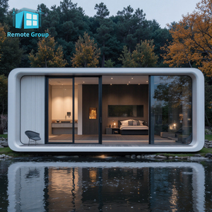 Casa Prefabricada Moderna Tipo Cabaña Apple de 20 pies/40 pies, Modelo Noble Leisure, Cómoda Casa Contenedor con Sala de Estar y Dormitorio - Product Image 3