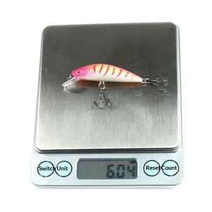 Señuelos de Pesca de Alta Calidad de Fábrica, 5.5cm, 5.8g, Impresos, con Forma de Pez Pequeño, con Anzuelo de Pluma, de ABS, para Pesca en Agua Salada y Agua Dulce - Product Image 4