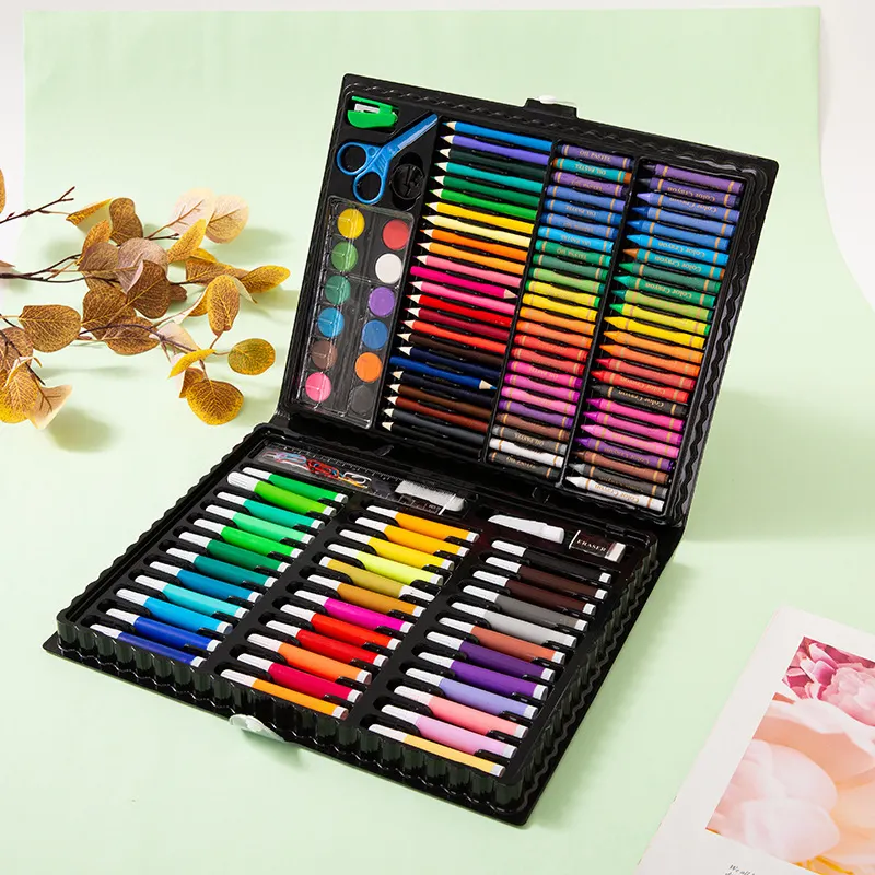 Children's brush set for school season gifts Student art painting stationery set Wholesale of children's gifts