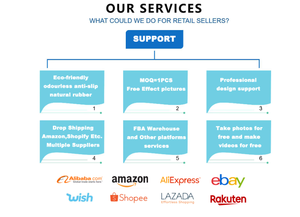 แผ่นรองเมาส์สำหรับเล่นเกมลายดอกไม้สีแดง - 15.<span class=keywords><strong>7</strong></span> X 35.4 นิ้ว พร้อมฐานยางกันลื่นและขอบเย็บ - Product Image 6