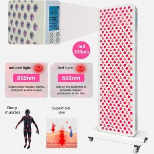 Appareil <span class=keywords><strong>de</strong></span> luminothérapie infrarouge proche pour le visage et le corps, panneau <span class=keywords><strong>de</strong></span> lumière rouge, lampe <span class=keywords><strong>de</strong></span> sauna infrarouge avec support en option - Product Image 2