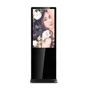 Best 43 49 55 65 inch android lcd vertical touch screen advertising display digital signage kiosk stand digital signage