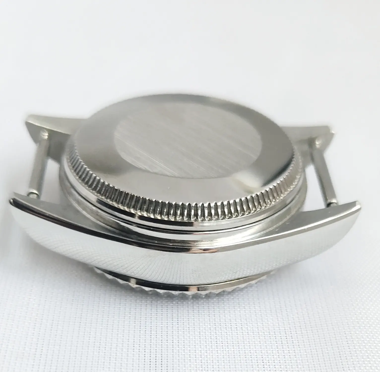 Newest Style Modern Surgical Standard Stainless Steel Mineral Glass Watch Case Part
