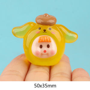 Large Luminous Three-dimensional Cream <b>Glue</b> Wholesale DIY Bow <b>Resin</b> Accessories Acrylic - Product Image 4