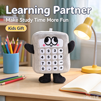 Calculatrice en peluche mignonne en gros, jouet en peluche doux, poupée calculatrice, personnage amusant, peluche éducative pour enfants, cadeau personnalisé OEM