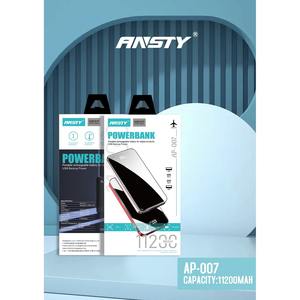Ansty AP-007 พาวเวอร์แบงค์สีดำ ความจุสูง 11200 มิลลิแอมป์ รุ่น (สถานีพลังงาน) - Product Image 3