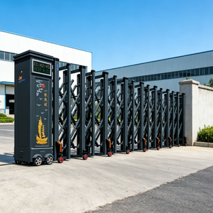 Puerta Corredera Automática, Puertas Automáticas para Entrada de Vehículos, Puerta Automática Telescópica Extensible para Casas y Villas - Product Image 1