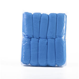 गर्म बिक्री प्रमाणित चिकित्सा आपूर्ति नीले डिस्पोजेबल एंटीस्किड सॉफ्ट सर्जिकल जूता कवर पीपी गैर बुना हुआ - Product Image 5