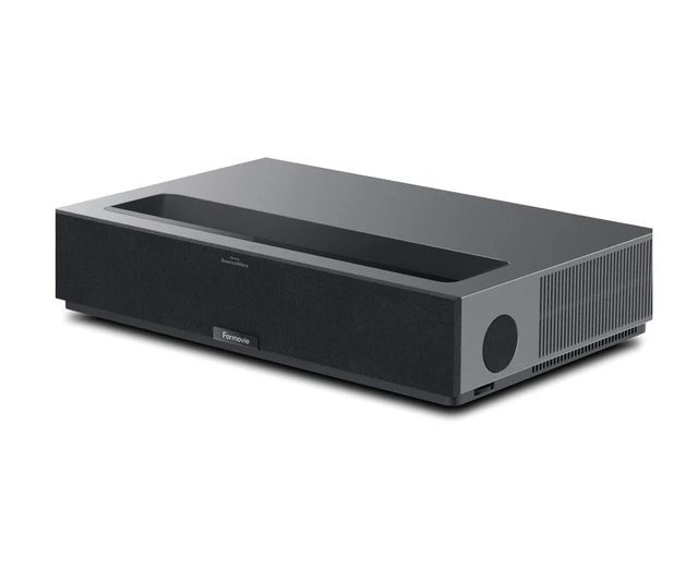 New Design Formovie Cinema Edge Google TV Proyector 4K UHD 2100 ISO Lumens Home Theater Ultra-Short-Thorw Laser Projector