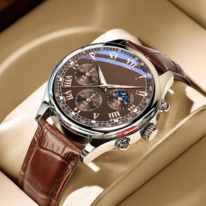 Business Sports Casual Belt Reloj de cuarzo para hombre Artículos diversos para el hogar - Product Image 4