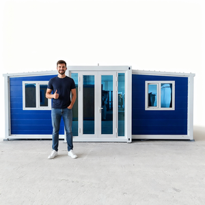 Maison conteneur préfabriquée de luxe extensible, conforme aux normes australiennes, avec plafond surélevé, pour une vie moderne et une location saisonnière. - Product Image 1