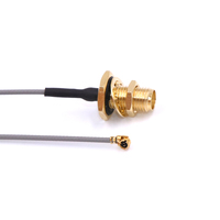 Câble coaxial RF SMA femelle vers adaptateur coaxial. Câble RG1.13 vers adaptateur coaxial RF UFL.