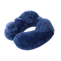 GARIDA Oreiller gonflable ultraléger pour le cou et le soutien pour les voyages en avion, le camping GCFZ-014