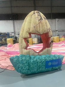 Personalizado Evento al aire libre Publicidad Cartón grande <span class=keywords><strong>Huevo</strong></span> de Pascua Forma Globo <span class=keywords><strong>Gigante</strong></span> Inflable <span class=keywords><strong>Dinosaurio</strong></span> <span class=keywords><strong>Huevo</strong></span> - Product Image 5