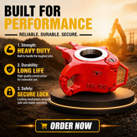 Élévateur de tuyau de forage forgé API 8C, outil de tête de puits pour le levage de tuyaux de forage, produit phare