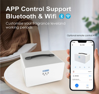 Diffuseur d'arômes intelligent CNUS Pro3000, machine à nébulisation CE FCC RoHS, grande couverture pour les lieux commerciaux