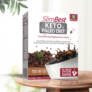 Café de remplacement de <span class=keywords><strong>repas</strong></span>, boisson fonctionnelle au café, café en poudre faible en calories, boisson de soutien à la satiété, formule personnalisée OEM - Product Image 3