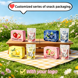 Bolsa Vertical Personalizada Impresa, Bolsa de Mylar de 1 Libra para Snacks, Frutos Secos, Chocolate, Alimentos, Serie de Bolsas para Almacenamiento - Product Image 1