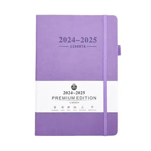 Hot Sell weekly diary planner notebook cheap school journal diary books sewing binding