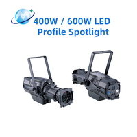Luz LED COB DMX Profesional de Alto Rendimiento Cromático de 400W/600W para Teatro, Bodas, Conciertos, Espectáculos